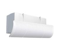 1 Cache-poussière pour déflecteur de climatisation, réglage multi-angles, rotation libre, installation suspendue, pour .