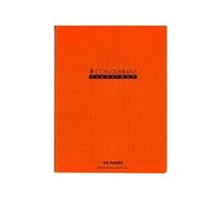 Cahier 170 x 220 mm, séyès, orange