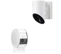 SOMFY 1875252 - 1 caméra intérieure Somfy Indoor Camera et 1 extérieure Somfy Outdoor Camera blanche - Somfy Protect