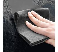 1 chiffon de nettoyage épais réutilisable en microfibre pour fenêtre de voiture, miroir, verre, chiffon de cuisine, 30 x 30 mm