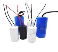 1 condensateur de démarrage moteur 450 V, 3 µF, 4 µF, 5 µF, 6 µF, 8 µF, 10 µF, 12 µF, 15 µF, 18 µF, 20 µF, 25 µF, 30 µF, 35 µF, 40 µF, 45 µF, 50 µF, cosses plates CBB60, 450 V CA(16UF 450V)