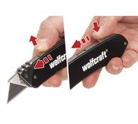 1 couteau de poche alu loisir Wolfcraft 4124000