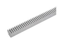 1 crémaillère droite sans alésage, module 1/1,5/2/2,5/3/4/5, rail de guidage for crémaillère et pignon mécanique de 2000 mm pour équipement CNC(3 Module 30x30x2000mm)