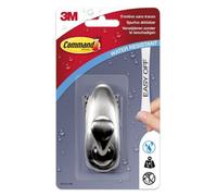 3M Crochet métallique Command Classique FC12-BN Moyen Nickel brossé x6