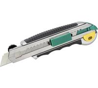wolfcraft 4136000 - Cutter Métal Lame Sécable Pro "2k" avec Chargeur de Lames - Largeur de Lame 18 mm + 8 Lames de Rechange