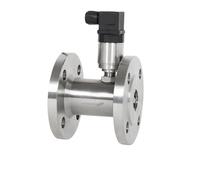 1 débitmètre à turbine à liquide fileté sans affichage DN10-DN50, capteur d'impulsions 4-20 mA, for eau et carburant, usage industriel en ligne.(DN10-Thread,Pulse)