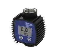 1 débitmètre à turbine numérique K24 avec écran LCD, débitmètre à engrenages en plastique et acier inoxydable fileté.(PPS G1 EX Thread)