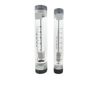 1 débitmètre gaz-liquide LZM-25G G1 en ligne 6-400 Nm³/h 1-60 GPM, rotamètre en acrylique, for tuyau d'air comprimé et tube en plastique.(10-100Nm3-h)