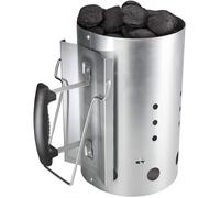 1 Démarreur de cheminée,30cm x 19cm,poignée de sécurité,acier robuste,allume-feu rapide pour barbecue Weber 7416 .