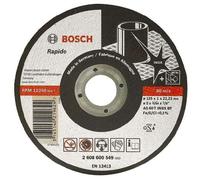 1 disque à tronçonner pour métal à moyeu plat Ø115mm BOSCH 2608600545