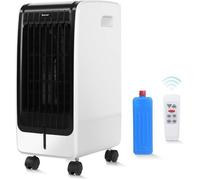 1. DREAMADE 4 en 1 Refroidisseur d'air, Ventilateur avec 4 Roue Universelle et Télécommande pour Chambre, Bureau, Cuisine