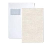 1 ÉCHANTILLON S-DE120111-DI Profhome FANCY Papier peint intissé aspect textile ton-sur-ton ÉCHANTILLON de Papier peint intissé au format A4
