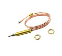 1 écrou thermocouple à gaz M8 de 300 mm de long | Capteur de tête en cuivre, haute résistance à la température, gaine métallique durable, détection précise de la température