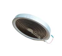 1 élément chauffant radiant for poêle électrique en céramique, 2000 W, 20 cm, 220 V CA. Accessoires inclus.
