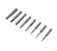 1 embout de tournevis hexagonal magnétique de 50 mm de long pour tournevis électriques et perceuses avec tige hexagonale de 6,35 mm (3 mm)