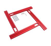 1 ensemble 40/60/80cm pour couper le fraisage rainure gravure Rail de guidage support réglable support de Rail de guidage auxiliaire bricolage travail du bois 40cm