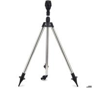 1 ensemble d'arroseurs rotatifs à 360°, pulvérisateur automatique rotatif avec support télescopique, pour jardin et pelouse