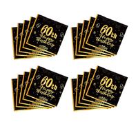 1 Ensemble de Serviettes Imprimées Colorées pour Fêtes d ' Anniversaire Papier Robuste 80G Mesurant 16, 5 Cm Napperon en Papier Décoratif Essentiel pour Fête d ' Anniversaire de Bébé