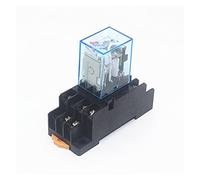 1 ensemble MY3 HH53P MY3NJ Micro Mini bobine relais de puissance 11pin 3NO 3NC lampe à LED 5A AC 110V 220V avec prise 12V 24V(DC12V)