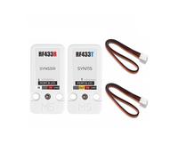 1 Ensemble RF433T/RF433R Émetteur et Récepteur RF Sans Fil Fréquence de Travail 433,92 MHz pour L'Automatisation de la Télécommande RF IoT