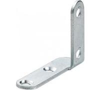 1 équerre de cadre coudée acier zingué HETTICH, l.30 mm Zingué G