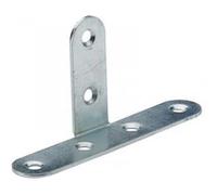 1 équerre t coudé acier zingué HETTICH, l.40 mm Zingué G