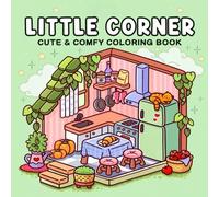 1 exemplaire du livre de coloriage "Le coin douillet", convenant aux adultes, aux adolescents et aux étudiants (coloriage d'espaces chaleureux), mettant en scène des moments réconfortants, relaxant l'