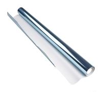 1 feuille miroir auto-adhésive, décoration murale 200 x 60 cm, autocollants miroir flexibles, matériau PET (1 pièce)