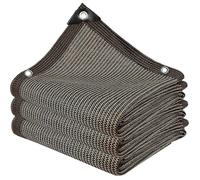 1 Filet d'ombrage, œillets en aluminium, polyéthylène haute densité, protection UV 90%, pour jardin, terrain de sport .