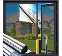 1 Film Fenêtre Miroir, Anti Regard et Chaleur, Protection UV, Kit de Pose Inclus, pour Maison, Bureau, Magasin 40x200cm .
