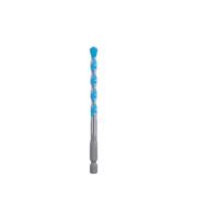 1 foret à percussion multifonctionnel à queue hexagonale pour le perçage du métal, du bois, du plastique et du carrelage, diamètre 3-12 mm, style 7, 1 pièce