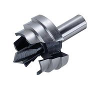 wolfcraft 3759000 Fraise 3 étages Diamètre 28/32/35 mm argent