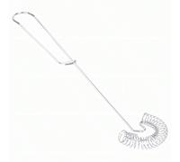 1 Fouet De Cuisine Spiral Fouet À Oeufs À Ressort Pour Mélanger, Mélanger Et Remuer, Acier Inoxydable Antiadhésif Taille UniqueFer