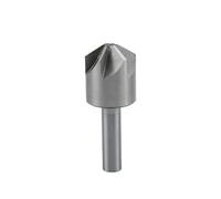 1 fraise à chanfreiner à 120 degrés, foret à fraiser de 6 à 50 mm, tige droite, fraise à chanfreiner HSS, fraise à chanfreiner et à ébavurer(20mm 120 Degree)