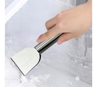 1 grattoir de nettoyage en métal robuste multifonction pour enlever les taches et le gel pour congélateur, cuisinière, sol, cuisine, nettoyage quotidien