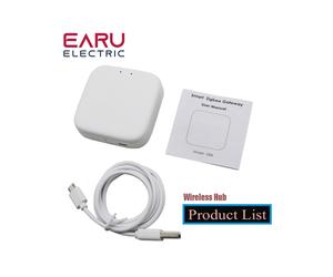 (1 hub sans fil) Tuya Smart Zigbee Actionneur de radiateur Trv Application de vanne de radiateur thermostatique