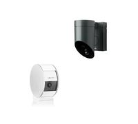 Somfy - 1 Indoor et 1 Outdoor Camera Grise Blanc/Gris G