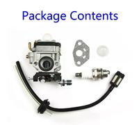 1 jeu de bougies d'allumage de carburateur pour débroussailleuse AL-KO BC410 BC 4125 4535, kits de réparation de carburateur de tronçonneuse, accessoires de tondeuse à gazon~0679