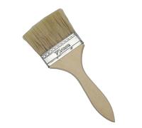 1 jeu de pinceaux for murs, plafonds, meubles. | Brosses à copeaux de 1 à 8 pouces, 9 tailles, for taches, vernis, aquarelle, nettoyage, retouches(3 inch)