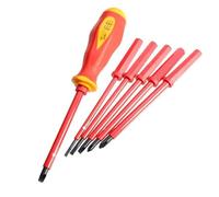 1 jeu de tournevis pour électriciens 1000V, jeu d'outils à main, électrique entièrement isolé, haute tension, jeu de tournevis multiples