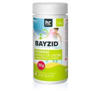 1 kg 20g Pastilles de Chlore Lent pour Piscine - chloration permanente de la Piscine - HAUTEMENT Efficace Contre Les bactéries