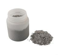 1 kg Aiguilles en acier inoxydable 304 - 0,7 mm x 5 mm pour ébavurage du métal, pour résistance à la rouille et réutilisable dans les machines à vibration et rotative (0,7 × 5 mm)