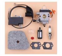 1 kit de filtre à air de bobine d'allumage de carburateur for STIHL FS87 FS90 FS100 HL100 HL95 KM90 HT100 KM100 KM130 pièces de rechange de réparation de coupe-bordures
