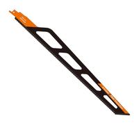 1 lame de scie sabre PRO pour tissu isolant, lame de scie sabre 400 mm, lame de scie pour laine minérale, carton, caoutchouc, tapis, cuir, mousse et matériaux d'isolation en fibres