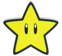 1 lampe décorative étoile Super Mario jaune 12 cm de diamètre piles AAA veilleuse chambre gaming .