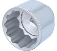 1" Llave de vaso de 12 cantos, corta, 3.1/8"