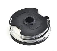 1 lot de bobine et fil pour débroussailleuse Lidl pour Parkside modèle de rechange 2 x 4 m en résine de copolymère de nylon