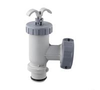 1 lot de valve à piston de piscine pour pompe de filtration Intex 1500 2500 4000 GPH et système d'eau salée, remplacement facile du tuyau pour l'entretien extérieur de la piscine