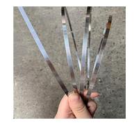 1 Mètre 304 Bande De Feuille D'acier Inoxydable Épaisseur 0.1mm 0.2 0.3 0.4 0.5 1mm Rouleau De Feuille D'acier Largeur De Bande Étroite 10mm 20mm, 1 Pièces (Color : Thickness 0.1mm, Size : 10mm x 1M