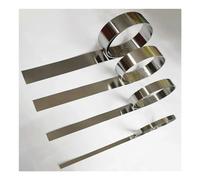 1 Mètre 304 Bande De Feuille D'acier Inoxydable Épaisseur 0.1mm - 1mm Rouleau De Feuille D'acier Largeur De Bande Étroite 10 20 30 40 50 100mm, 1 Pièces (Color : Thickness 0.2mm, Size : 10mm x 1Mete